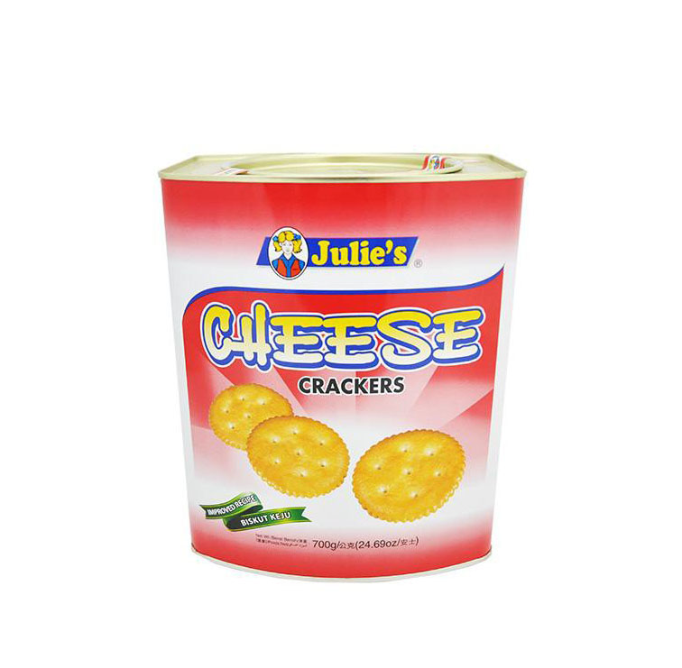 JULIE'S CHEESE CRACKERS BISCUITS 700GM