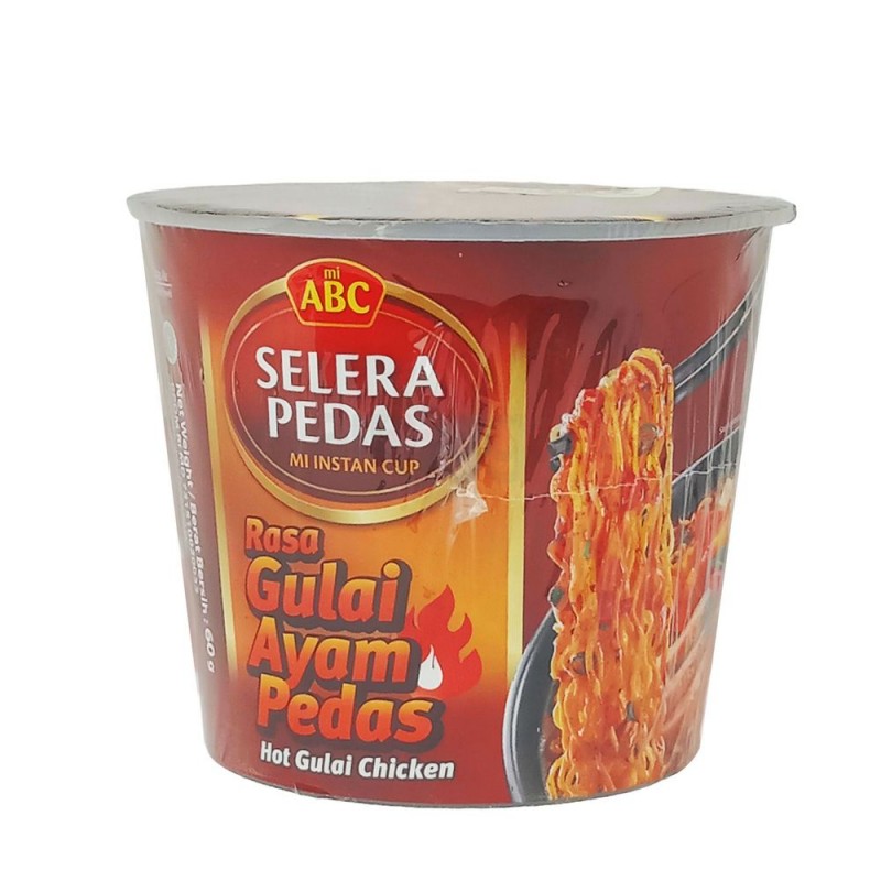 SELERA PEDAS MI INSTANT CUP MI ABC 60GM